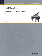 1945年4月27日のソナタ（カール・アマデウス・ハルトマン）【Sonata “27 April 1945”】