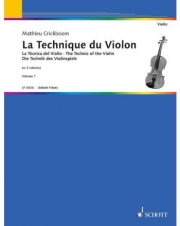ヴァイオリンのテクニック・Vol.1（マチュー・クリックボーム）  (ヴァイオリン)【The Technique of the Violin Vol. 1】