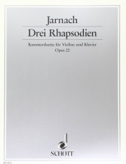 ラプソディー・Op.20 （フィリップ・ヤルナッハ）（ヴァイオリン+ピアノ）【Rhapsodies Op. 20】