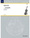 ...verweht（ハラルド・ヴァイス）（ヴァイオリン）