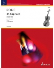 24のカプリス（ピエール・ロード）（ヴィオラ）【24 Caprices】
