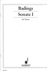 ピアノ・ソナタ・No.1（ヘンク・バディンフス）【Piano Sonata 1】