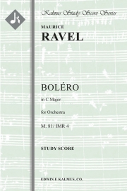 ボレロ（モーリス・ラヴェル）(スタディー・スコア）【Bolero, M. 81】