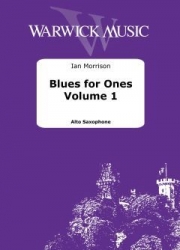 1人のためのブルース曲集・Vol.1（イアン・モリソン） (アルトサックス)【Blues For Ones Volume 1】
