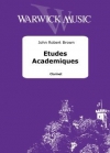 エチュード・アカデミック（ジョン・ロバート・ブラウン） (クラリネット)【Etudes Academiques】