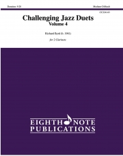 ジャズ・デュエットに挑戦・Vol.4（リチャード・バード）(クラリネット二重奏)【Challenging Jazz Duets, Volume 4】