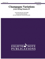 シャンパン変奏曲（ジョアキーノ・ロッシーニ）(木管五重奏)【Champagne Variations】