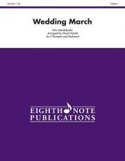 結婚行進曲（フェリックス・メンデルスゾーン）(トランペット二重奏+ピアノ)【Wedding March】