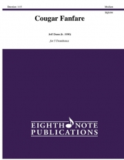 クーガー・ファンファーレ（ジェフ・ダン）(トロンボーン五重奏)【Cougar Fanfare】