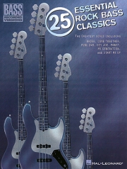 ロック・ベース・クラシック25曲集（ベース）【25 Essential Rock Bass Classics】