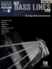 Best Bass Lines Ever Bass Play-Along Volume 46