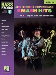 ジミ・ヘンドリックス曲集【Jimi Hendrix – Smash Hits Bass Play-Along Volume 10】