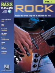 ロック曲集【Rock Bass Play-Along Volume 1】