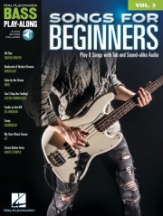 ビギナーのための曲集【Songs for Beginners Bass Play-Along Volume 3】