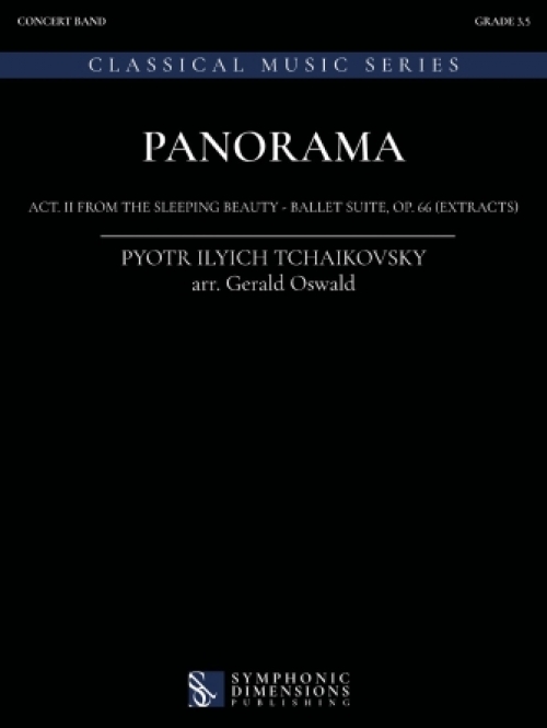 パノラマ「眠れる森の美女」より  (ピョートル・チャイコフスキー)（スコアのみ）【Panorama: Act II from the Sleeping Beauty Ballet Suite Op.】
