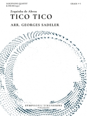 ティコ・ティコ（ゼキーニャ・アブレウ）（サックス四重奏）【Tico Tico】