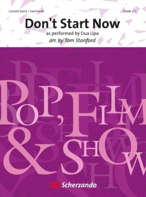 ドント・スタート・ナウ（デュア・リパ）（スコアのみ）【Don't Start Now】