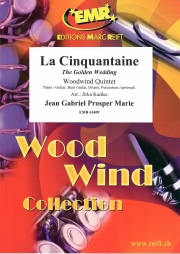 金婚式 (ガブリエル・マリー)（木管五重奏）【La Cinquantaine】
