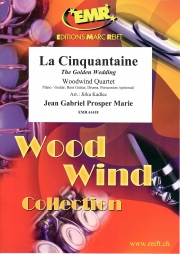 金婚式 (ガブリエル・マリー)（木管四重奏）【La Cinquantaine】