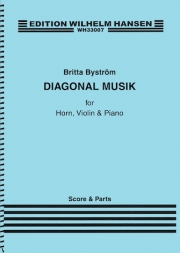 ダイアゴナル・ミュージック（ブリッタ・ビストレーム）（ミックス二重奏+ピアノ）【Diagonal Musik】
