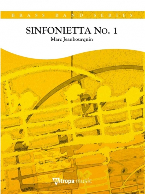 シンフォニエッタ第1番  (マルク・ジーンバークイン)（スコアのみ）【Sinfonietta No. 1】