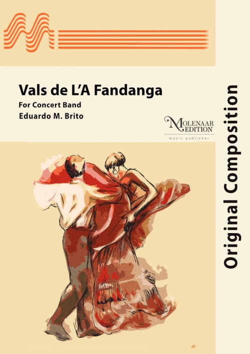 ヴァルス・ド・ラ・ファンダンガ  (エドワルド・ブリトー)（スコアのみ）【Vals de l'A Fandanga】