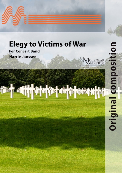 戦争犠牲者への哀歌  (ハリー・ヤンセン)（スコアのみ）【Elegy to Victims of War】