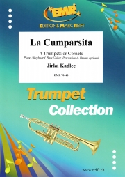ラ・クンパルシータ（ヘラルド・マトス・ロドリゲス）（トランペット四重奏）【La Cumparsita】