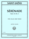 セレナーデ・Op.16・No.2（カミーユ・サン＝サーンス）（チェロ+ピアノ）【Sérénade, Opus 16, No. 2】