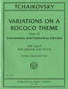 ロココの主題による変奏曲・Op.33  (ピョートル・チャイコフスキー)（チェロ二重奏）【Variations on a Rococo Theme, Opus 33】