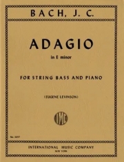 アダージョ・ホ短調  (ヨハン・クリスティアン・バッハ)（ストリングベース+ピアノ）【Adagio in E Minor】