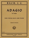アダージョ・ホ短調  (ヨハン・クリスティアン・バッハ)（ストリングベース+ピアノ）【Adagio in E Minor】