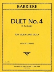 デュエット・No.4（ジャン・バリエール）（弦楽二重奏）【Duet No. 4】