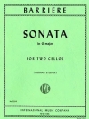 ソナタ・ト長調  (ジャン・バリエール)（チェロ二重奏）【Sonata in G Major】