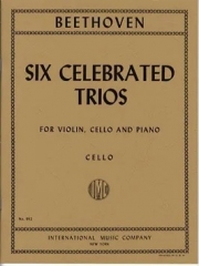 6つの有名な三重奏曲（ベートーヴェン）（弦楽二重奏+ピアノ）【Six Celebrated Trios】