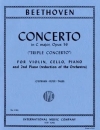 協奏曲・ハ長調・Op.56（ベートーヴェン）（弦楽二重奏+ピアノ）【Concerto in C major op. 56】