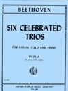 6つの有名な三重奏曲（ベートーヴェン）（ヴィオラ）【Six Celebrated Trios】