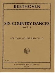 6つのカントリー・ダンス（ベートーヴェン）（弦楽三重奏）【Six Country Dances】
