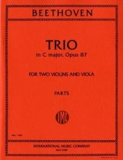 トリオ・ハ長調・Op.87（ベートーヴェン）（弦楽三重奏）【Trio in C major, Opus 87】