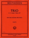 トリオ・ハ長調・Op.87（ベートーヴェン）（弦楽三重奏）【Trio in C major, Opus 87】