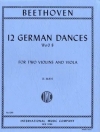 12のドイツ舞曲（ベートーヴェン）（弦楽三重奏）【Twelve German Dances】
