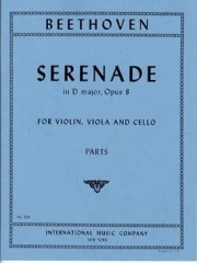 セレナーデ・ニ長調・Op.8（ベートーヴェン）（弦楽三重奏）【Serenade in D Major, Opus 8】
