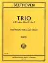 トリオ・ニ長調・Op.9・No.2（ベートーヴェン）（弦楽三重奏）【Trio in D Major, Opus 9, No. 2】
