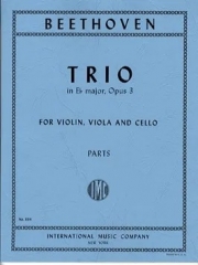 トリオ・変ホ長調・Op.3（ベートーヴェン）（弦楽三重奏）【Trio in E Flat Major, Opus 3】