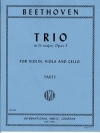 トリオ・変ホ長調・Op.3（ベートーヴェン）（弦楽三重奏）【Trio in E Flat Major, Opus 3】