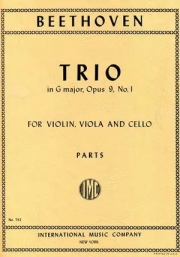 トリオ・ト長調・Op.9・No.1（ベートーヴェン）（弦楽三重奏）【Trio in G Major, Opus 9, No. 1】