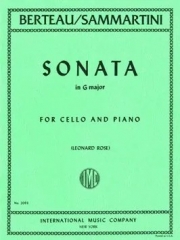ソナタ・ト長調（マルタン・ベルトー）（チェロ+ピアノ）【Sonata in G Major】