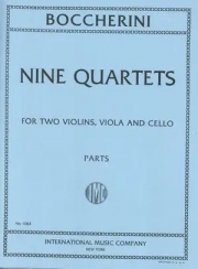 9つの四重奏曲（ルイジ・ボッケリーニ）（弦楽四重奏）【Nine Quartets】