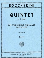 五重奏曲・ハ長調（ルイジ・ボッケリーニ）（弦楽五重奏）【Quintet in C Major】