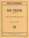 6つのトリオ・Op.9（ルイジ・ボッケリーニ）（弦楽三重奏）【Six Trios Op.9】